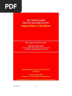 Dictionnaire Francais Espagnol PDF | PDF | Dictionnaire | Langues