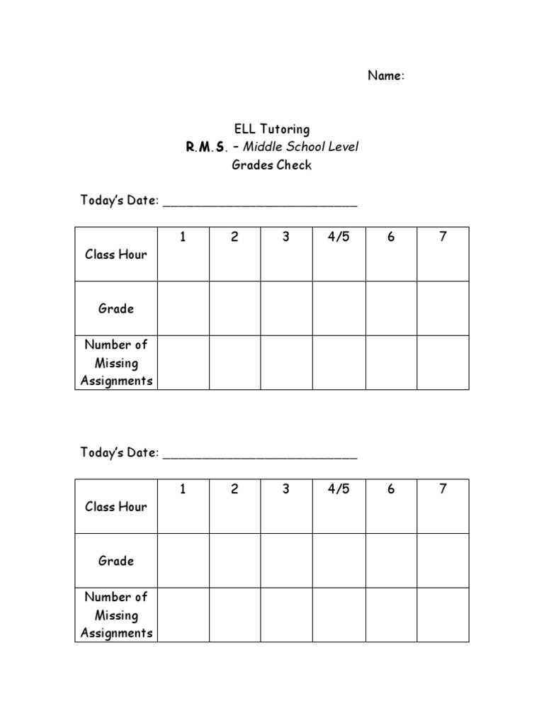 Gradescheck Ms | PDF