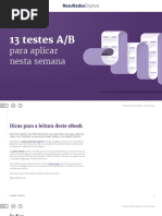 13 Testes Ab Para Aplicar Nesta Semana