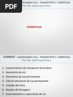 Transporte II - Ferrovias - Aula 7 -  Elementos da via permanente - SUPER ESTRUTURA -  jan. 2017.pdf