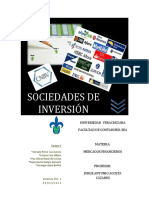 Sociedades de Inversión Libro