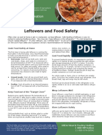 Leftovers and Food Safety 0 PDF