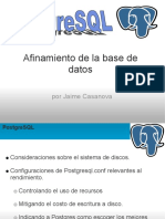 Afinamiento de La Base de Datos PDF