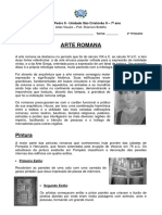 7ano Arte Romana Apostila PDF