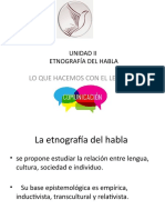 Etnografia Del Habla 2017