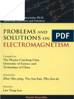 Problems and Solutions On Electromagnetism - Lim PDF