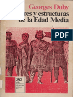 Duby Georges - Hombres Y Estructuras De La Edad Media.pdf