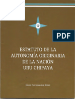 Estatuto de la Autonomía Originaria de la Nación Uru Chipaya