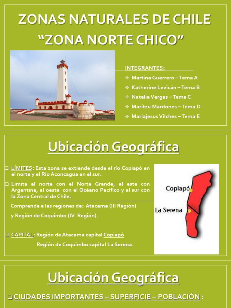 Zonas Naturales de Chile - Norte Chico | Descargar gratis PDF | Andes ...