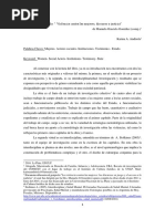 Reseña Violencia Contra Las Mujeres, Discurso y Justicia