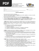 EXERCICIO AVALIATIVO INSTALAÇÕES ELÉTRICAS 2017-1 .docx