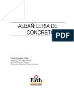 Bloque de Concreto y Albañileria Firth