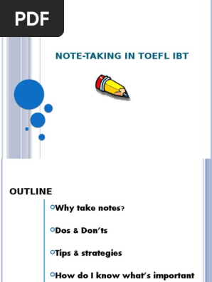 Note Taking