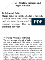 Steam Boiler Working Principles