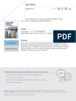 The National Academies Press: Airport Passenger Screening Using Backscatter X-Ray Machines: Compliance With Standards