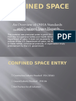 Confined Space: An Overview of OSHA Standards and Confined Space Hazards