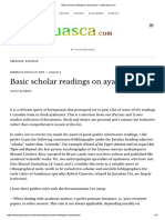 Basic Scholar References on Ayahuasca