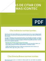 Formas Citar I y Referenciar Icontec