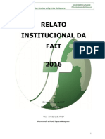 Relato Institucional Fait