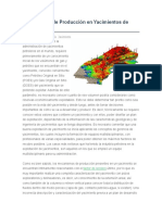 Mecanismos de Producción en Yacimientos de Petróleo