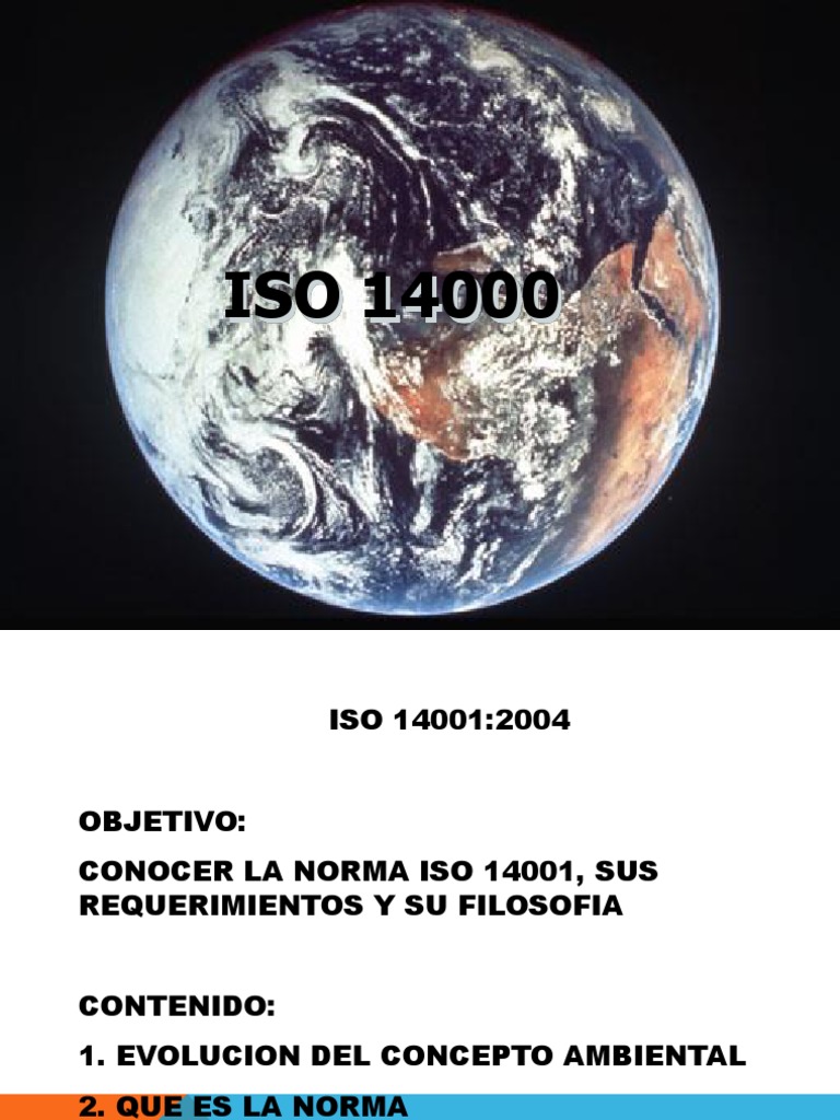 Tema 5 - Iso 14001 | PDF | Business | Entorno natural