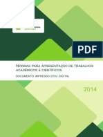 Normas para Apresentação de Trabalhos Acadêmicos e Científicos 2014.pdf