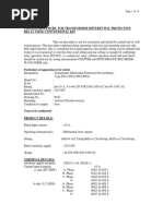 p632 Testing Procedure of Tranformer Diffrential Protection PDF