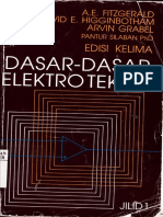 A. E. Fitzgerald, Dkk. 1981. Dasar-Dasar Elektro Teknik Jilid I PDF