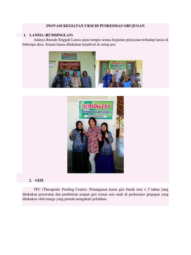 Contoh Program Inovatif | PDF