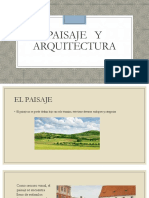 Paisaje y Arquitectura