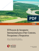 El Proyecto de Aeropuerto Internacional Para El Sur - Contexto, Percepciones y Perspectivas - Costa Rica - Octubre 2012