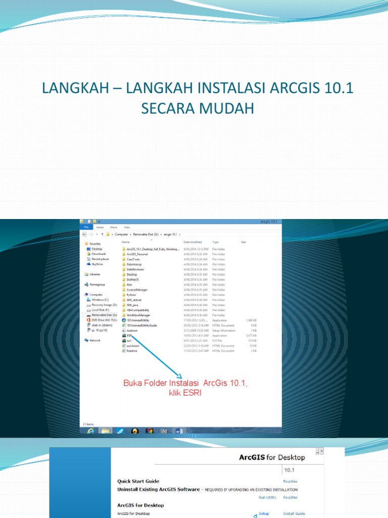 Cara instal arcgis 10 1 pdf