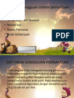 Diet Pada Gangguan Sistem Pernafasan