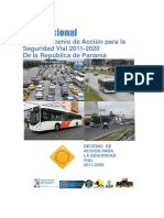 Plan Nacional para El Decenio SV 2011-2020 PANAMA PDF