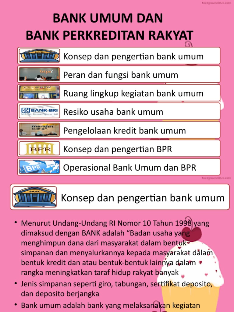 Pengertian bank umum