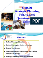 Strategic Planning For Managers