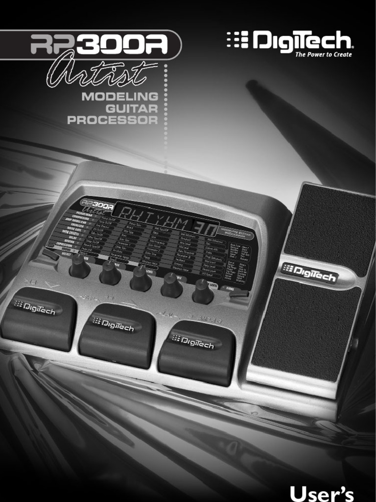 RP300A Manual (Pedaleira P/ Guitarra) Digitech | PDF | Equalization ...