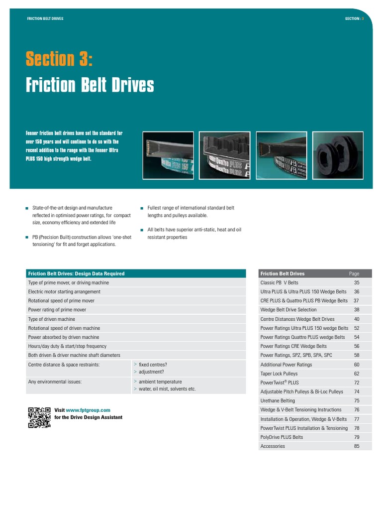 DRIVE 1993～2009～2026 -GLAY complete BEST Fenner Friction Belts PDF | PDF