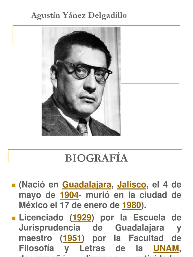 Agustín Yánez Delgadillo