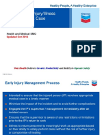 Work Related Injury/Illness Classification & Case Management