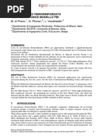 Calcestruzzo Fibrorinforzato Nel Nuovo Codice Modello FIB(1)