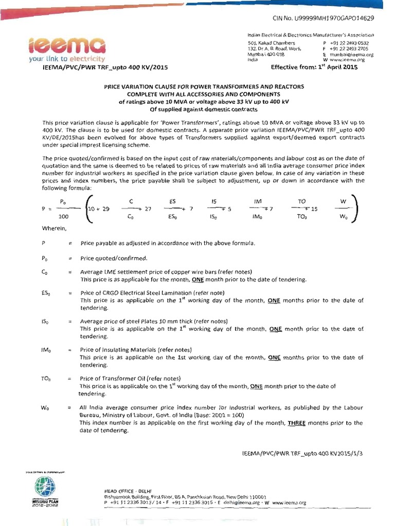 IEEMA FormulaTransformer PDF