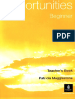 LONGMAN 2002 Opportunities Beginner Teachers Bo PDF