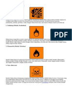 7 Tanda Bahaya Dalam Kimia