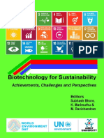 Biotechnology for Sustainability