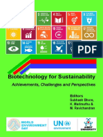 Biotechnology For Sustainability