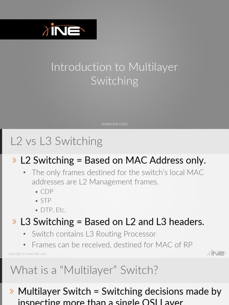 2 Multilayer Switching | PDF