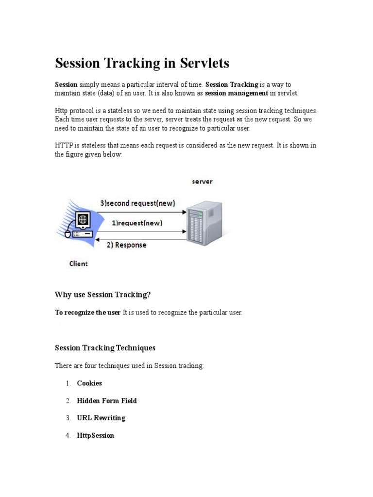 Session Tracking in Servlets | Download Free PDF | Http Cookie | Java ...