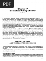 Electroless Silverplating Chapter From Electroless - Plating - Fundamentals - and - Applications PDF