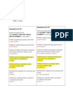 Questions 31-37 Questions 31-37: ELFIRA/14018093 Adv. List